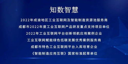 知數智慧入選成渝工業互聯網及智能制造資源池服務商，賦能數字內容制作新未來